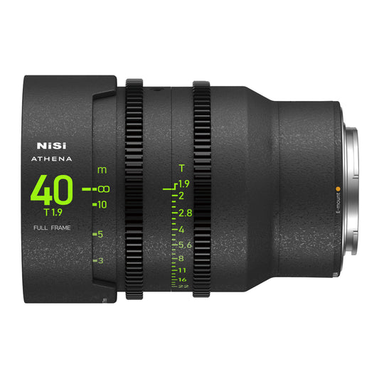 NISI ATHENA Prime 40mm T1.9 Full-Frame Lens (FULL VAT)