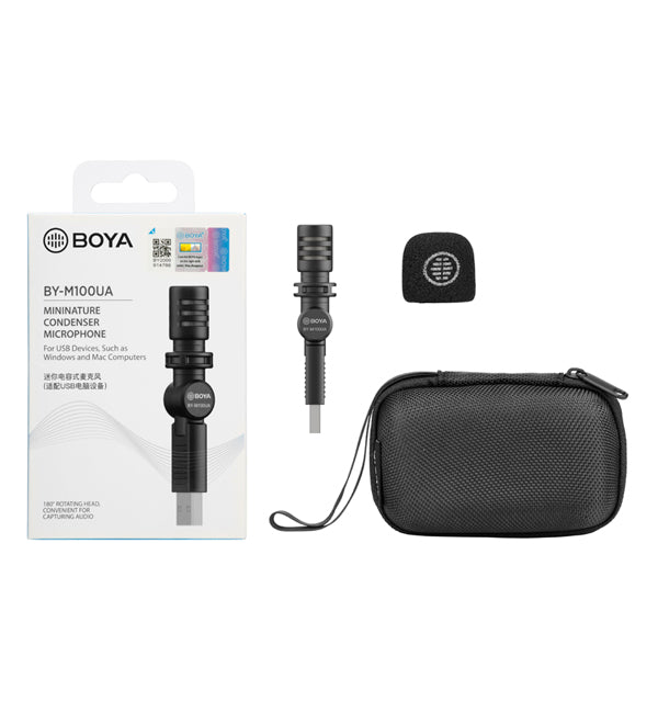 BOYA BY-M100UA Recording microphone for Win & Mac computers