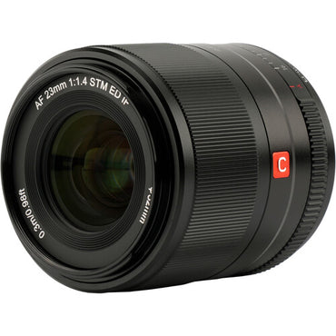VILTROX AF 23 F1.4 M Lens (Canon EF-M, Black)