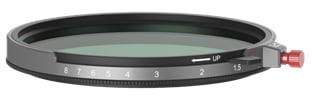 Kase Variable ND & CPL & Black Mist 1.5-8 stops 3-in-1 Filter