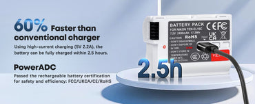 Viltrox TEN-EL15C battery integrates Type-C charging port for Nikon cameras