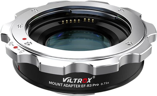Viltrox EF-R3 Pro Lens Mount Adapter 0.71x Speed Booster Auto Focus Lens Adapter Ring