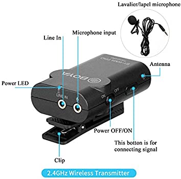 Boya BY-WM4 PRO-K3 Wireless Microphone for iPhone Lightning |Kingcom