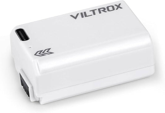 Viltrox TNP-FW50 battery integrates Type-C charging port for Sony cameras
