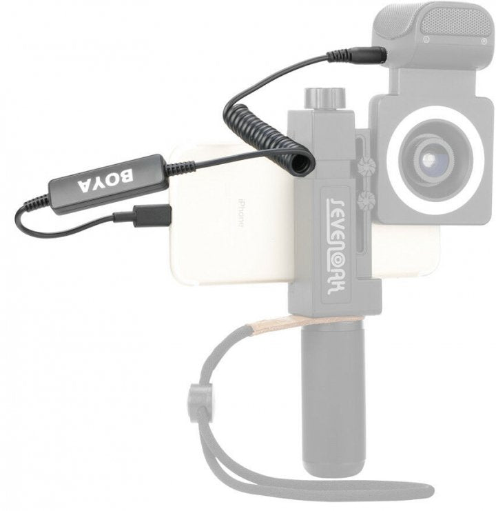 3.5mm TRS to Lightning conversion cable - BOYA BY-35C-L
