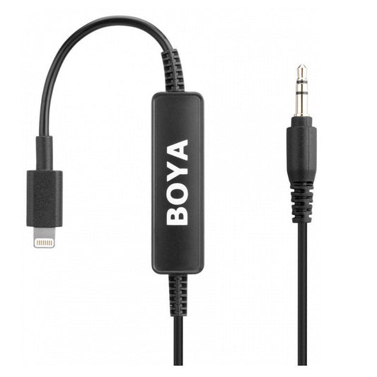 3.5mm TRS to Lightning conversion cable - BOYA BY-35C-L