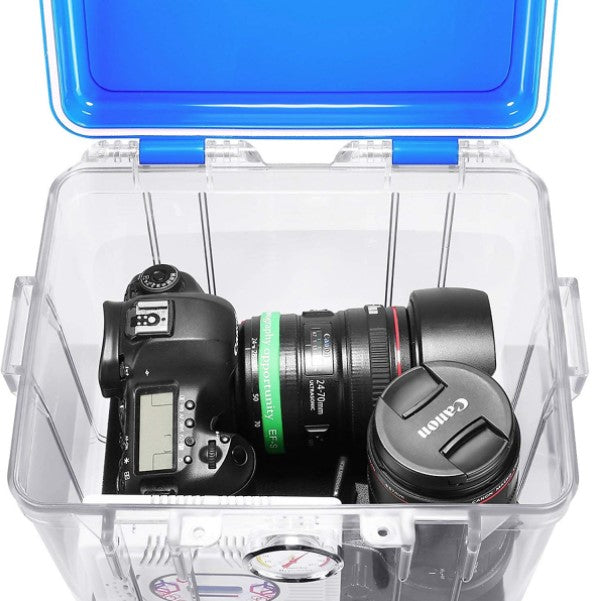 EIRMAI R10 12L Moistureproof Box with Humidity Meter & Dehumidifier for Kingcom Cameras and Lenses |Genuine