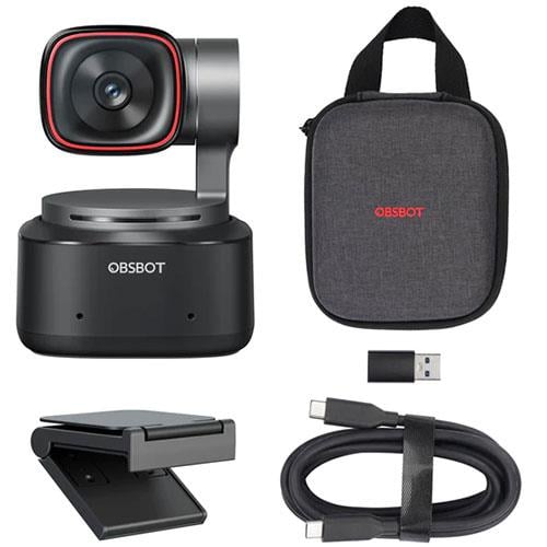OBSBOT Tiny 2 AI Powered PTZ 4K Webcam