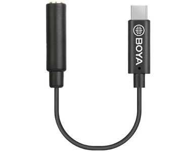 BOYA BY-K4 - Female 3.5mm TRS to Male Type-C conversion cable
