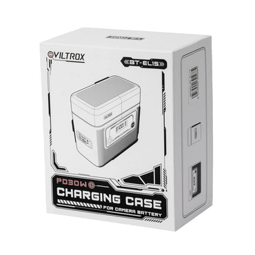 Viltrox BT-FZ100 / BT-W235 / BT-EL15 / BT-E6 camera battery charging box integrates backup charging function