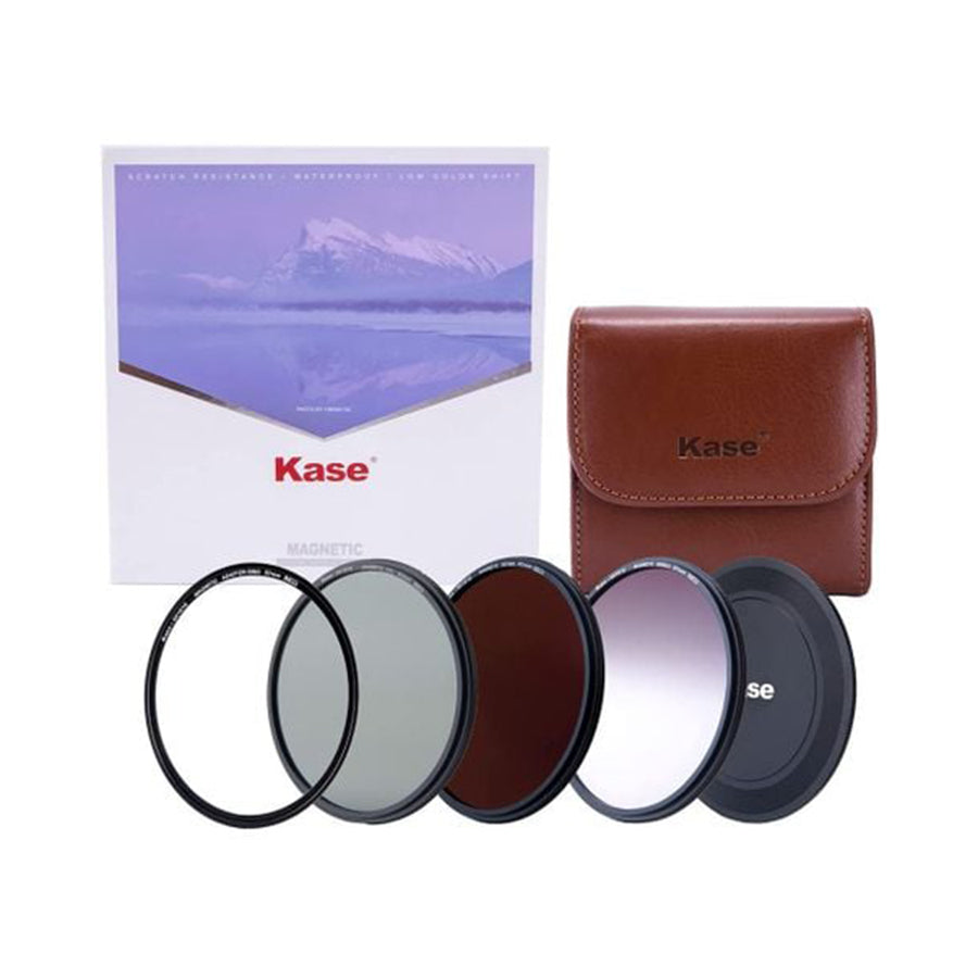 Kase Skyeye Professional Kit (CPL/ND1000/S-GND0.9/ឧបករណ៍ភ្ជាប់ម៉ាញេទិក/កាបូបដាក់ Filter/គម្របឡេនខាងមុខ)