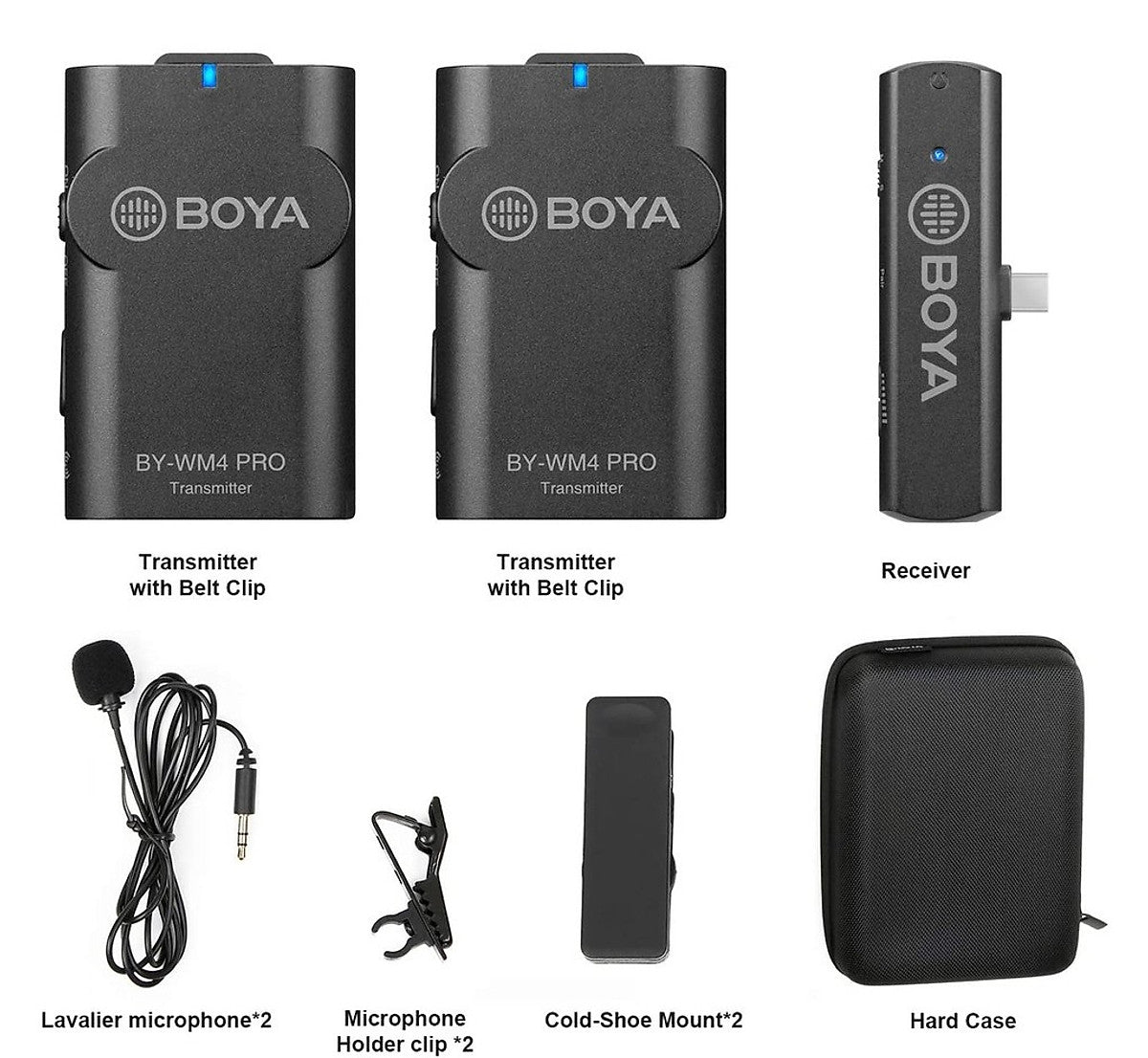 Microphone BOYA BY-WM4 Pro K6 Type-C port