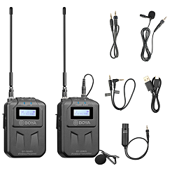 BOYA BY-WM6S - Wireless recording mic for Phones and Cameras with 3.5mm port