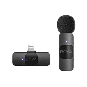 Boya BY-V1 Best Wireless Recording Microphone for Iphone