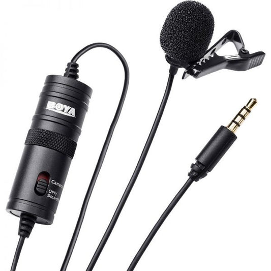BOYA Lavalier BY-M1 Lavalier Microphone for Smartphone / Camera with 3.5 jack (FB201)