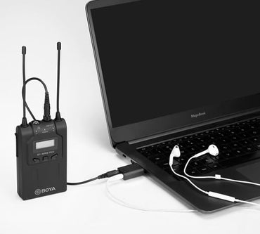 BOYA BY-EA2 Adapter, Convert Port From 3.5mm To USB