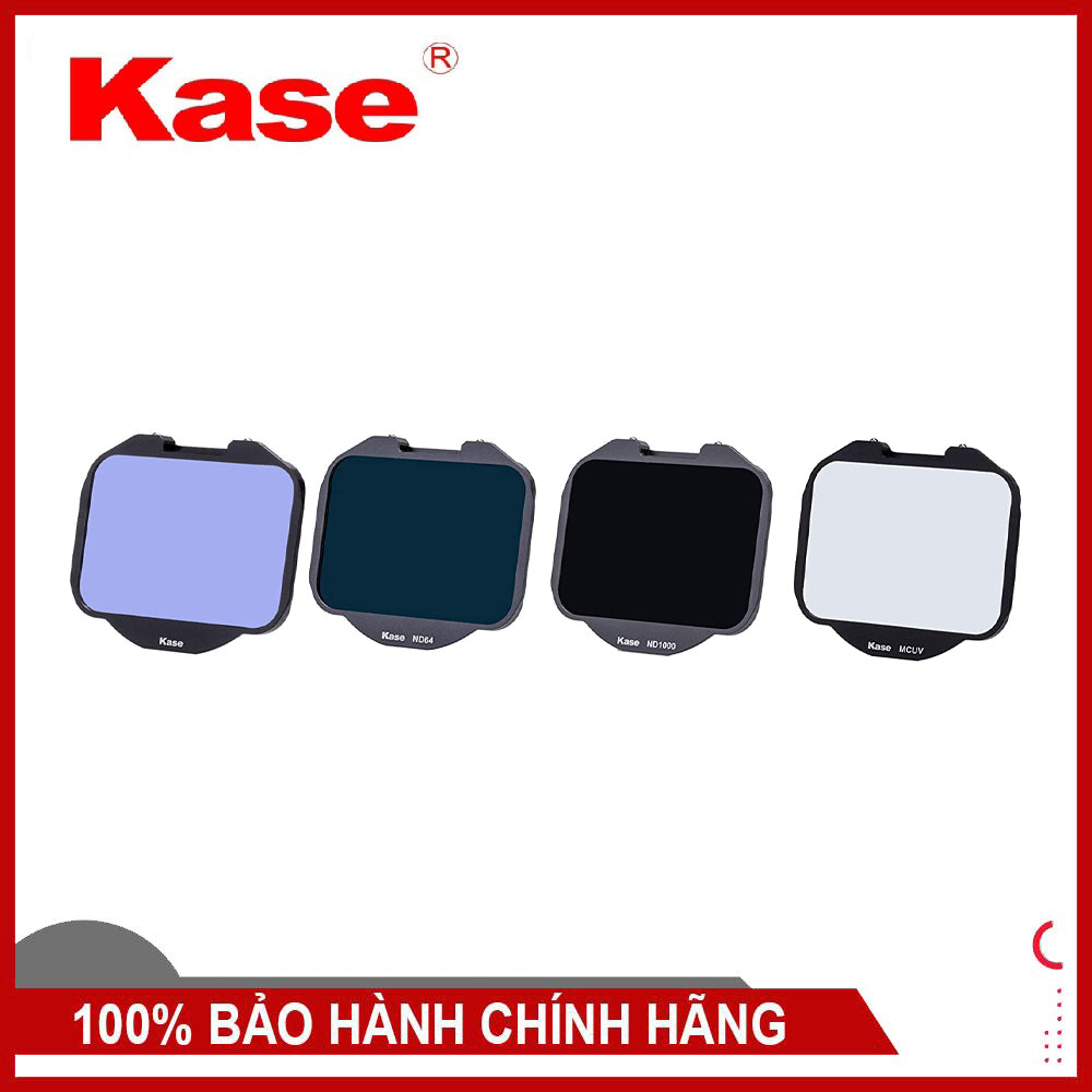 Kase Clip-in 4 Filter Kit MCUV Light pollution ND64 ND1000 3 6 10 Stop សម្រាប់ម៉ាស៊ីនថត Sony Alpha ដោយឡែក