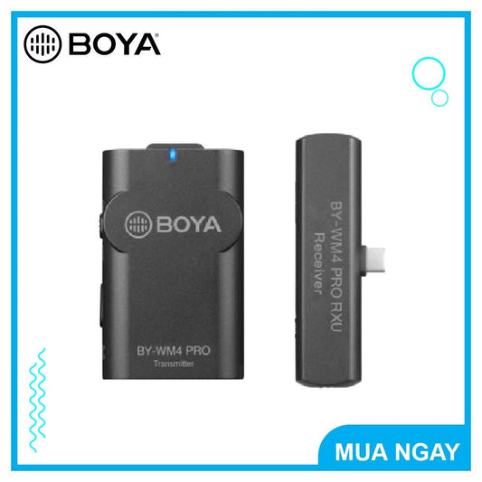 Boya BY-WM4 Pro K5 Type-C connection port