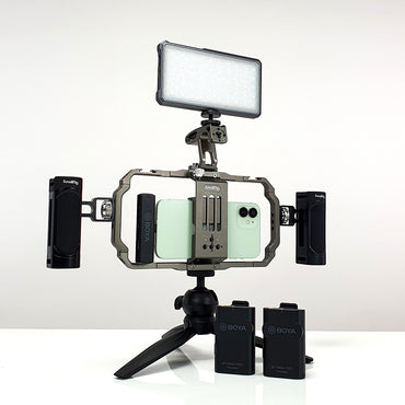 PHOTOCITY YOUTUBER KIT X1 – BOYA BY-WM4 Pro K4 Recording Mic Combo for Phones