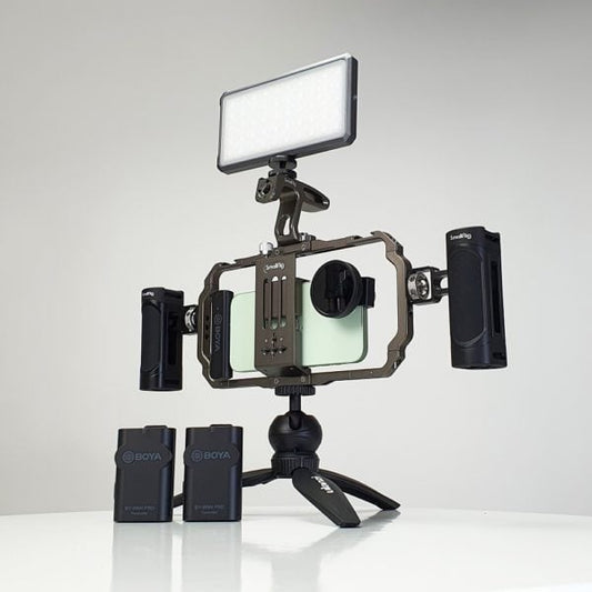 PHOTOCITY YOUTUBER KIT X1 – BOYA BY-WM4 Pro K4 Recording Mic Combo for Phones