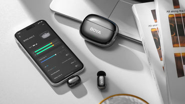 BOYA Mini 2 Wireless Microphone AI Noise Canceling Super Compact |Kingcom