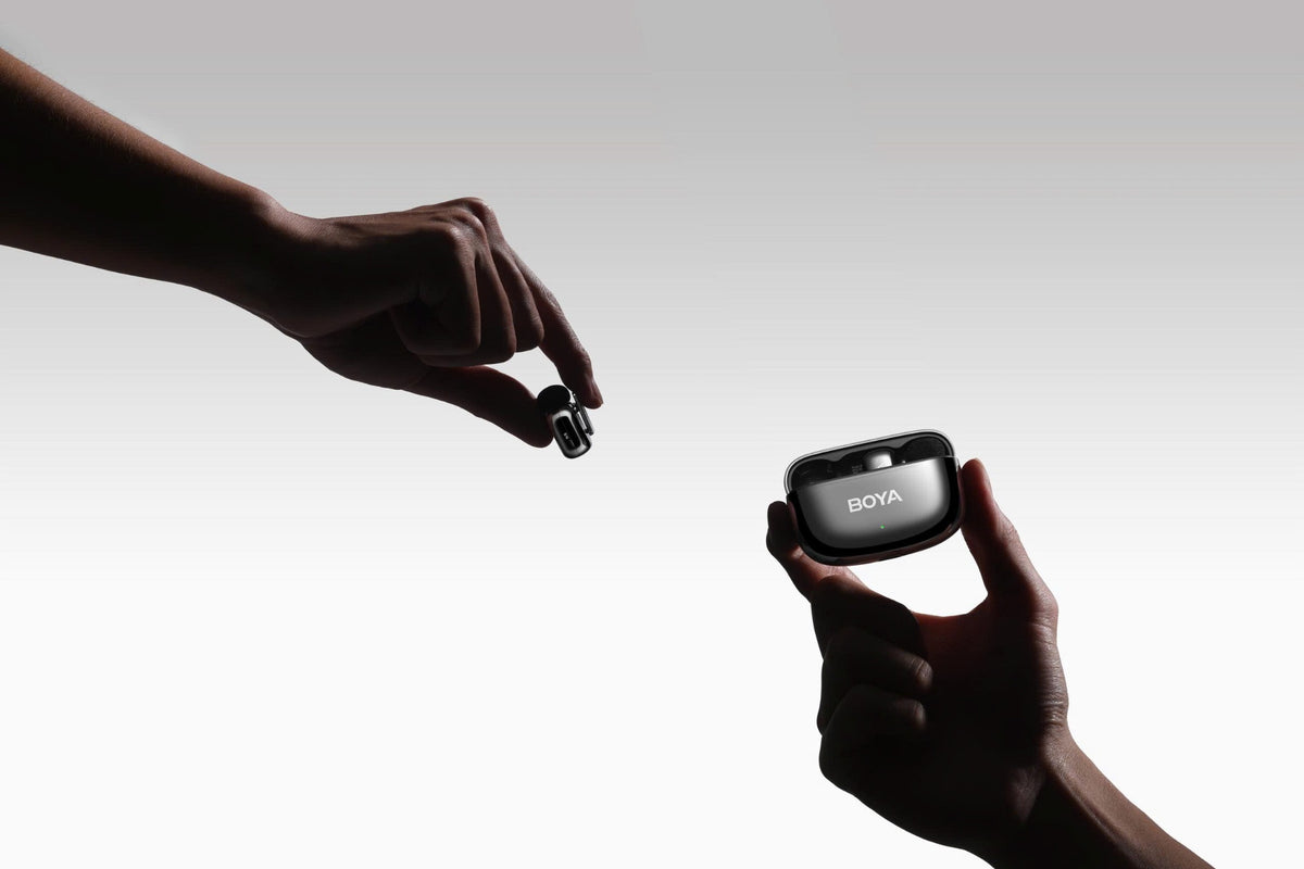 BOYA Mini 2 Wireless Microphone AI Noise Canceling Super Compact |Kingcom
