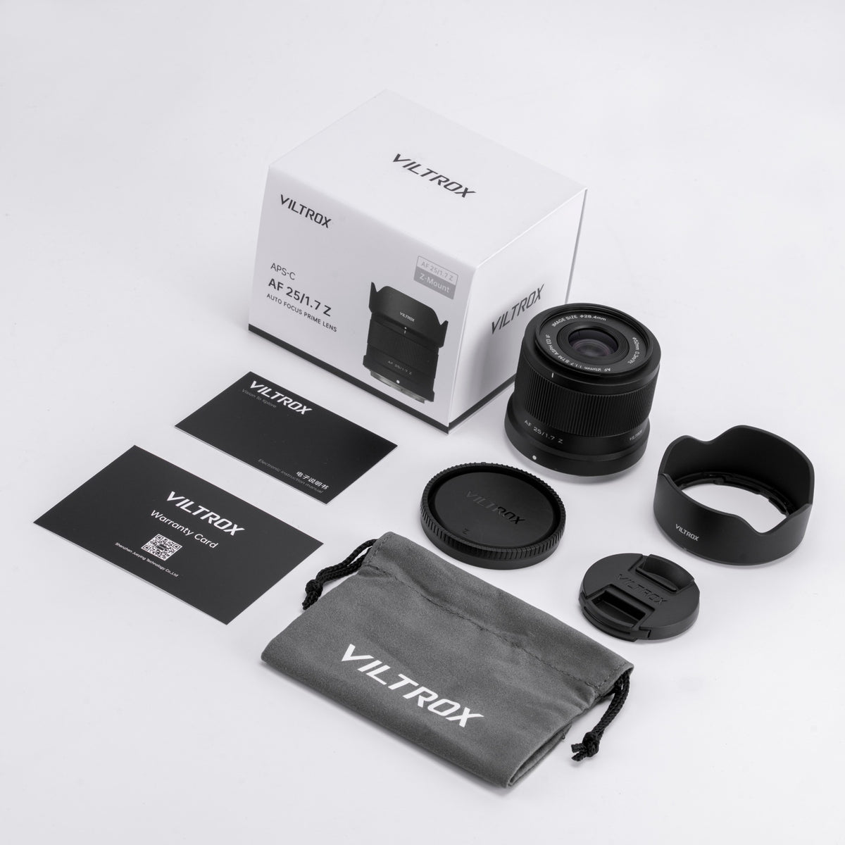Viltrox AF 25mm F1.7 Air Lens សម្រាប់ Sony E / Fujifilm X / Nikon Z | Kingcom