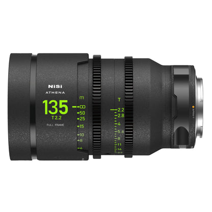 NISI ATHENA Prime 135mm T2.2 Full-Frame Lens (រួមបញ្ចូលពន្ធអាករទាំងស្រុង)