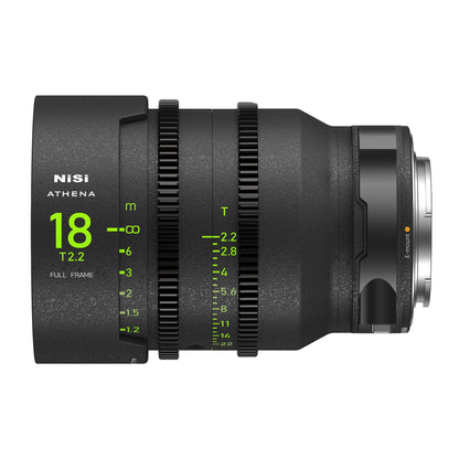 NISI ATHENA Prime 18mm T2.2 កែវថត Full-Frame (រួមបញ្ចូលពន្ធ VAT)