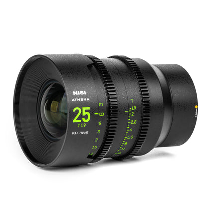 កែវលេន NISI ATHENA Prime 25mm T1.9 Full-Frame (រួមបញ្ចូលពន្ធអាករពេញលេញ)