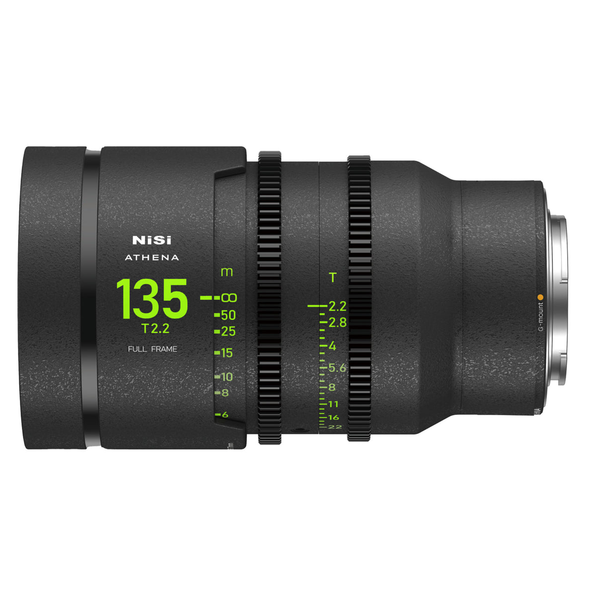 NISI ATHENA Prime 135mm T2.2 Full-Frame Lens (រួមបញ្ចូលពន្ធអាករទាំងស្រុង)