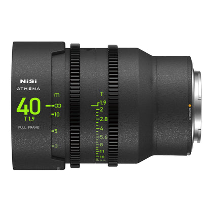 កញ្ចក់ NISI ATHENA Prime 40mm T1.9 Full-Frame (រួមបញ្ចូលអាករលើតម្លៃបន្ថែមទាំងស្រុង)