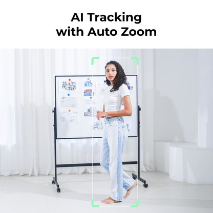 កាមេរ៉ា Webcam OBSBOT Tiny SE 1080p AI PTZ ជាមួយមុខងារតាមដានភាពស្រស់ស្អាត និងប្រធានបទ