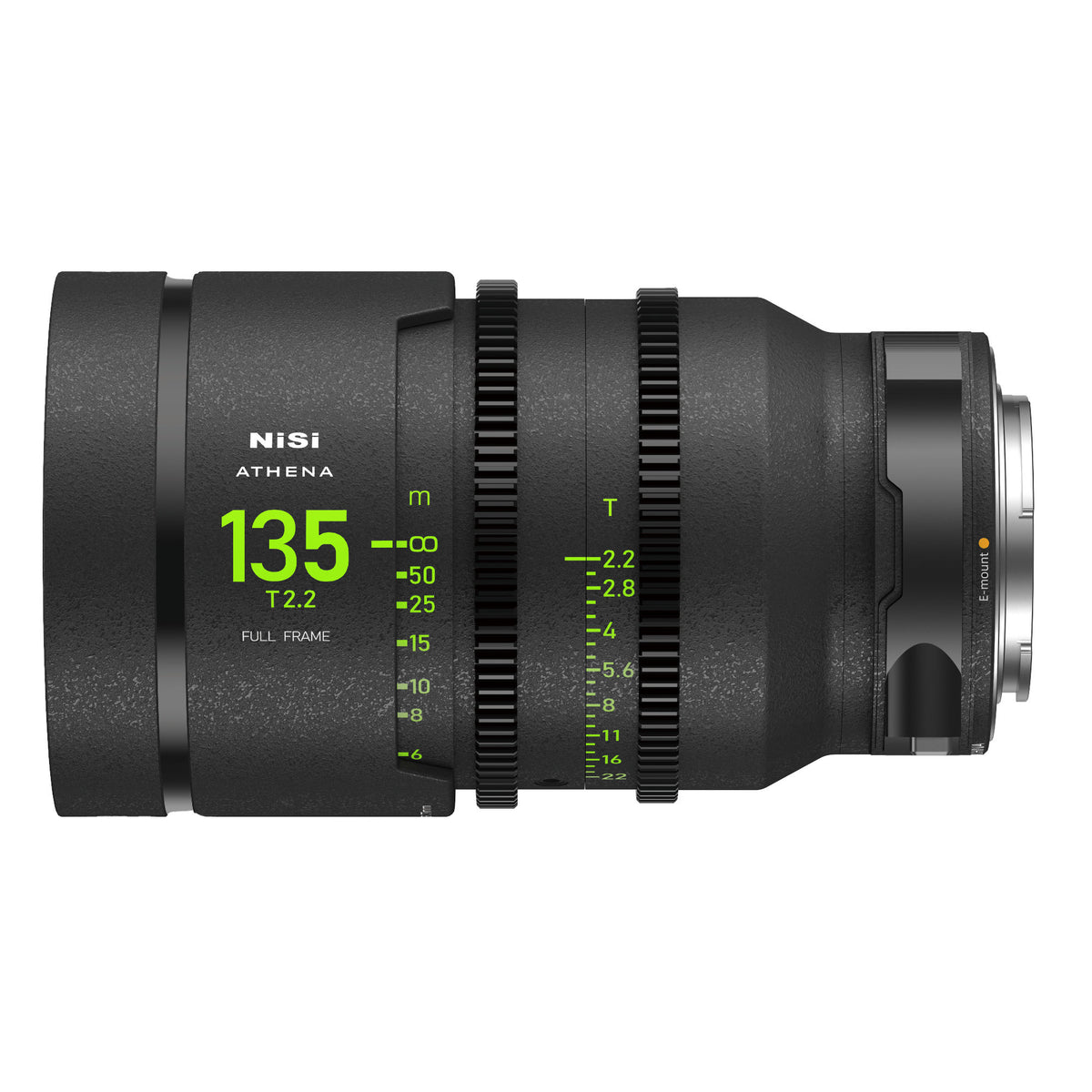 NISI ATHENA Prime 135mm T2.2 Full-Frame Lens (រួមបញ្ចូលពន្ធអាករទាំងស្រុង)