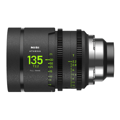NISI ATHENA Prime 135mm T2.2 Full-Frame Lens (រួមបញ្ចូលពន្ធអាករទាំងស្រុង)
