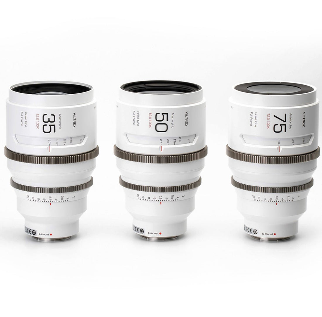 Viltrox EPIC Anamorphic 35/50/75mm T2.0 1.33X Cine E-Mount Lens