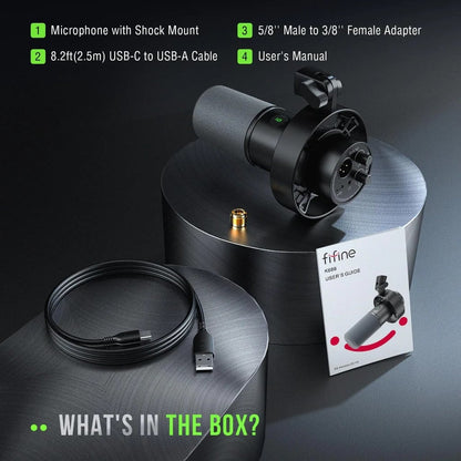 FIFINE K688 AmpliTank Micro Dynamic USB & XLR Ports