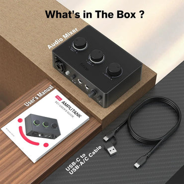 Fifine SC1 USB Interface Power Supply 48V XLR Input