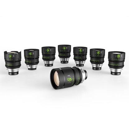 NISI ATHENA Prime T2.4/1.9 Full-Frame 8-Lens MASTER Kit (FULL VAT)