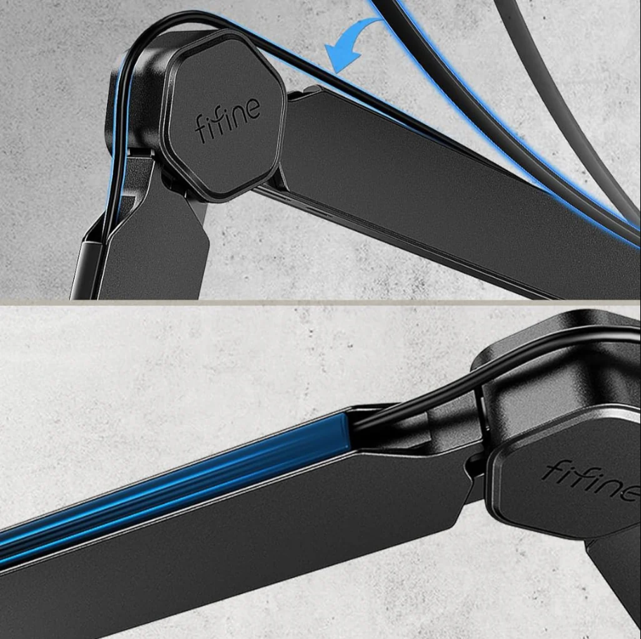 Fifine BM66 តង្កៀបបង្វិល 360° ផ្ទុកទម្ងន់បានរហូតដល់ 2KG