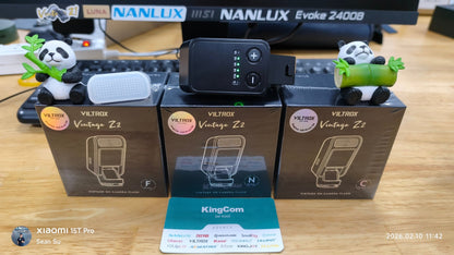 Viltrox Vintage Z2 Auto TTL Flash for Sony/Canon/Fuji/Nikon |Kingcom