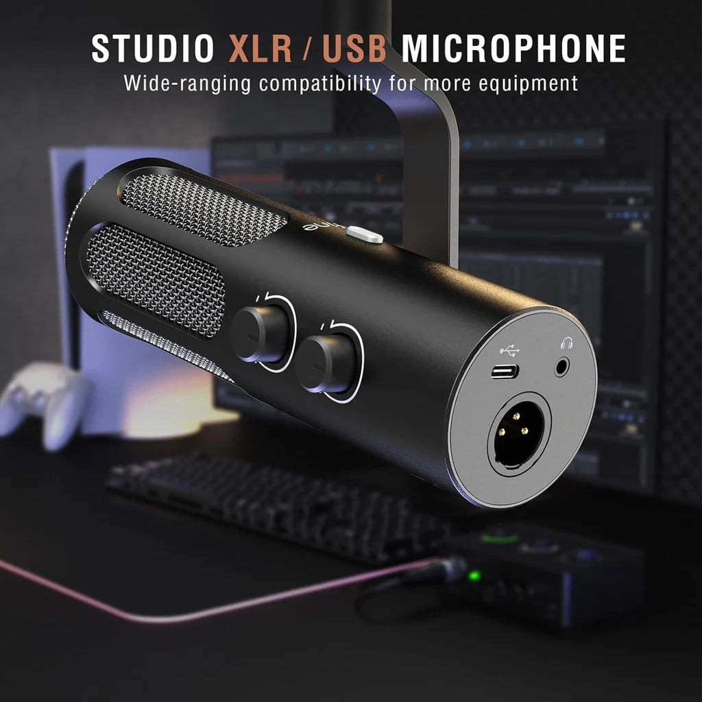 Micro Dynamic FIFINE Tank3 AmpliTank Genuine USB & XLR Ports |Kingcom