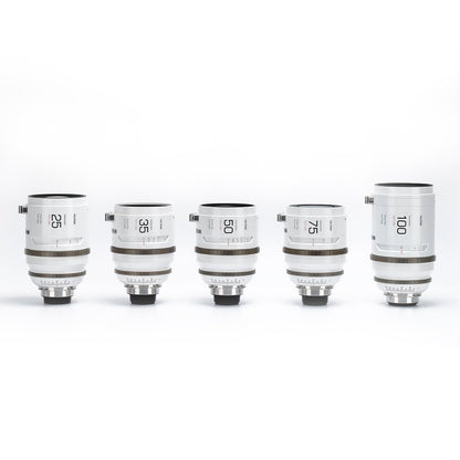 កញ្ចក់ Anamorphic Viltrox EPIC ទំហំ 25/35/50/75/100mm T2.0 1.33X Cine PL Mount (មួយឈុត)