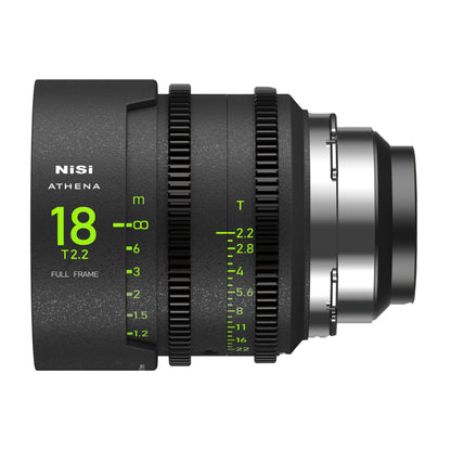 NISI ATHENA Prime T2.4/1.9 Full-Frame 8-Lens MASTER Kit (FULL VAT)