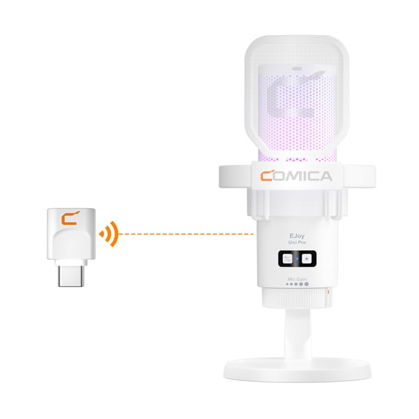 Micro Comica EJoy Uni Pro RGB ឥតខ្សែ និង USB Studio ម៉ាកសុទ្ធ |Kingcom