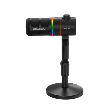 មីក្រូហ្វូន Dynamic Cardioid RGB Comica EJoy D10