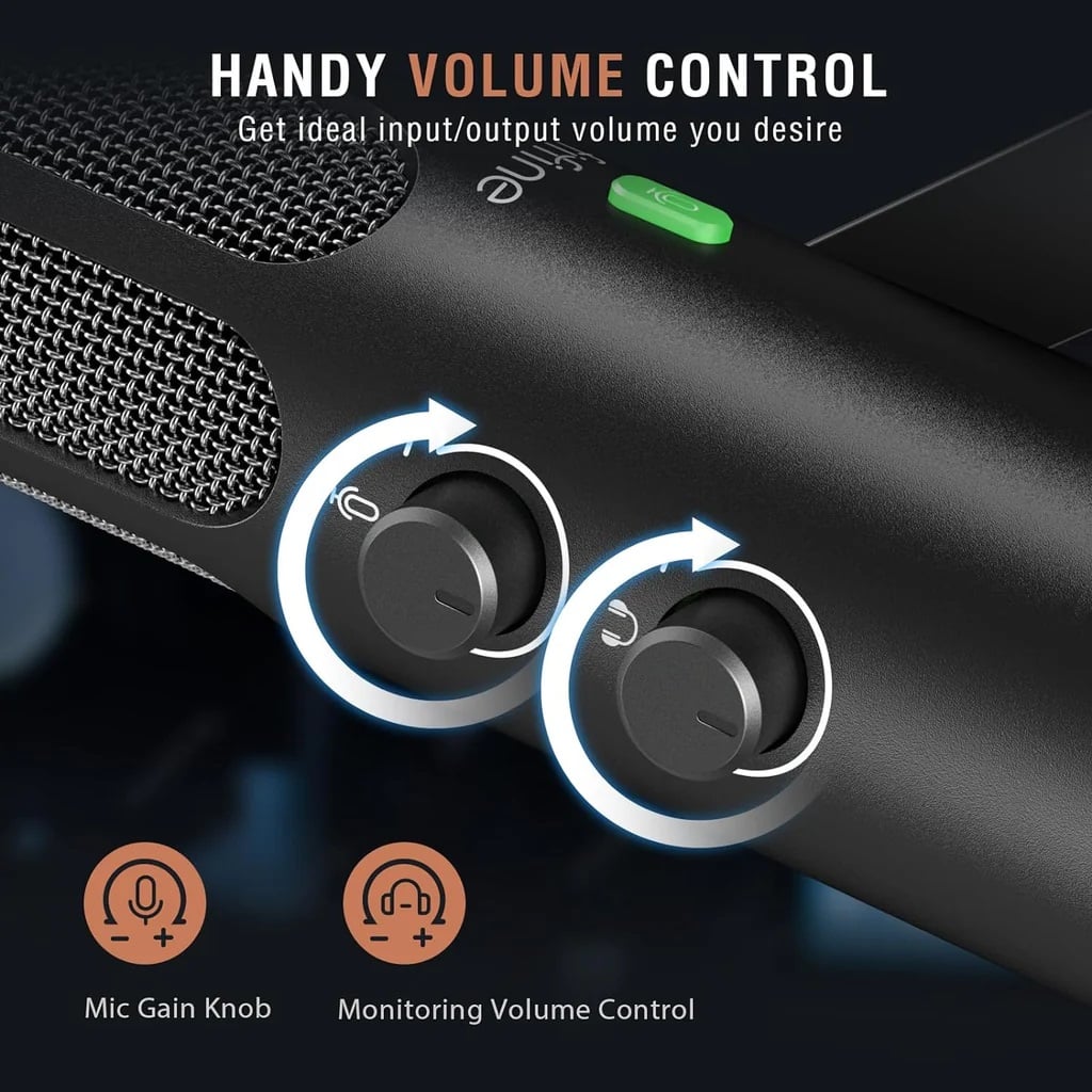Micro Dynamic FIFINE Tank3 AmpliTank Genuine USB & XLR Ports |Kingcom