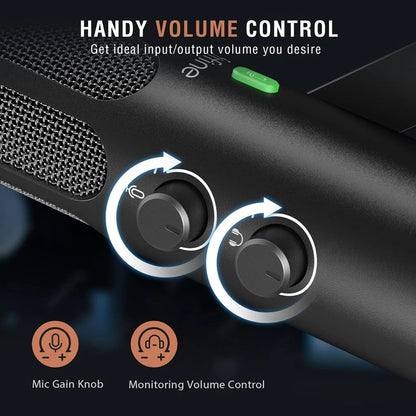 Micro Dynamic FIFINE Tank3 AmpliTank Genuine USB & XLR Ports |Kingcom