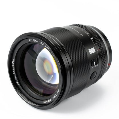 Viltrox AF 75mm F1.2 Pro Lens For Sony E-Mount APS-C |Kingcom