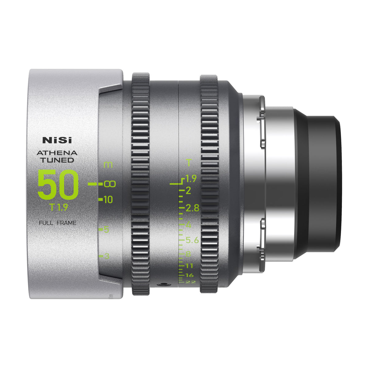 NISI ATHENA Tuned Prime T2.4/1.9 Full-Frame 5-Lens Kit With Case (PL Mount) - រួមបញ្ចូលអាករទាំងអស់